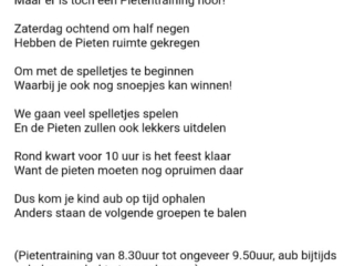 uitnodiging pietentraining