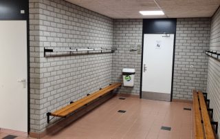 Kleedkamer Zebra